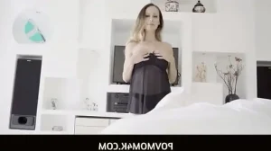 PovMom4K  –  Sexy MILF Mckenzie Lee gets screwed by her pervy stepson until she begs for his cum
